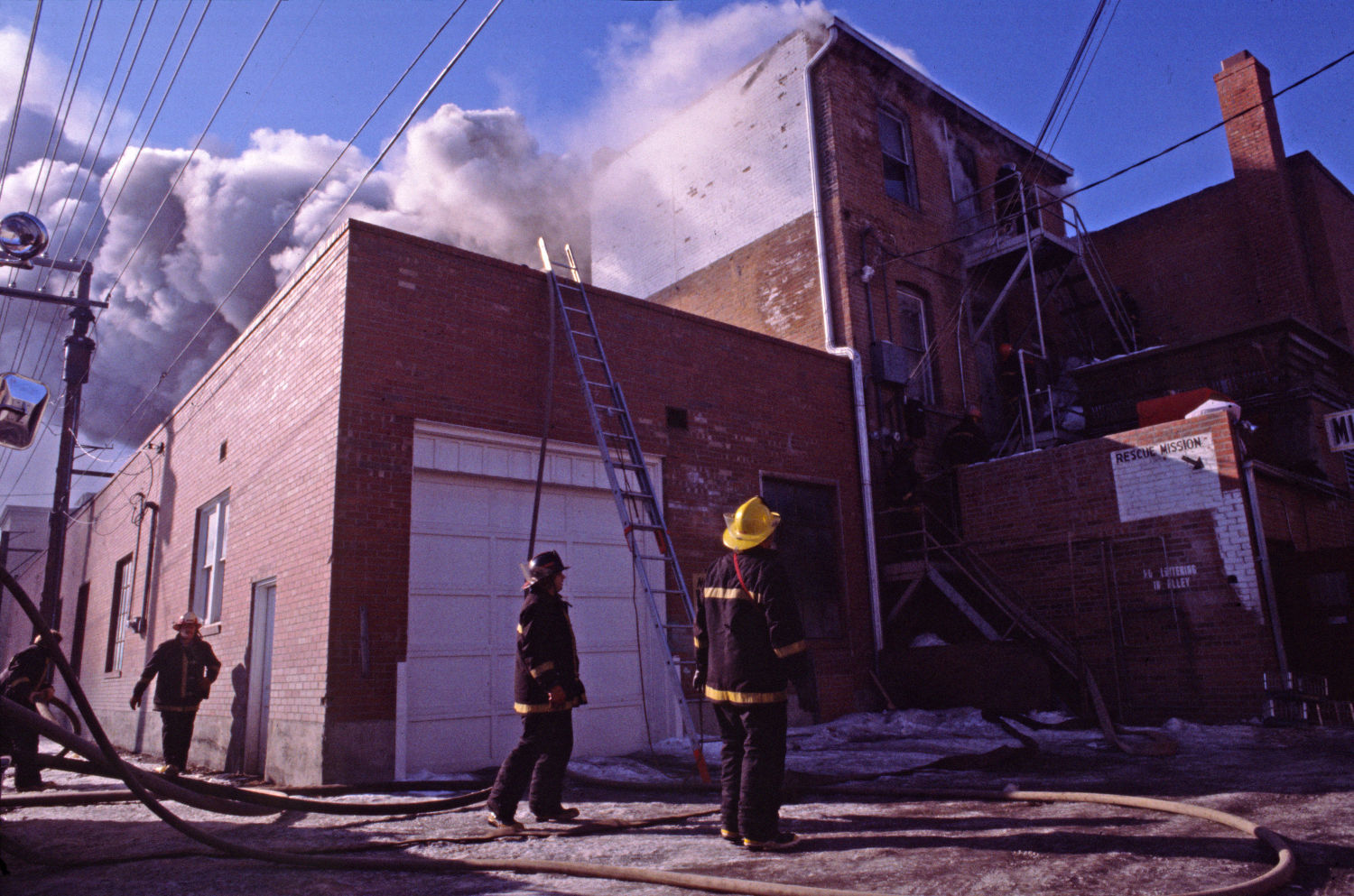 Montana Rescue Mission fire, February 12, 1979